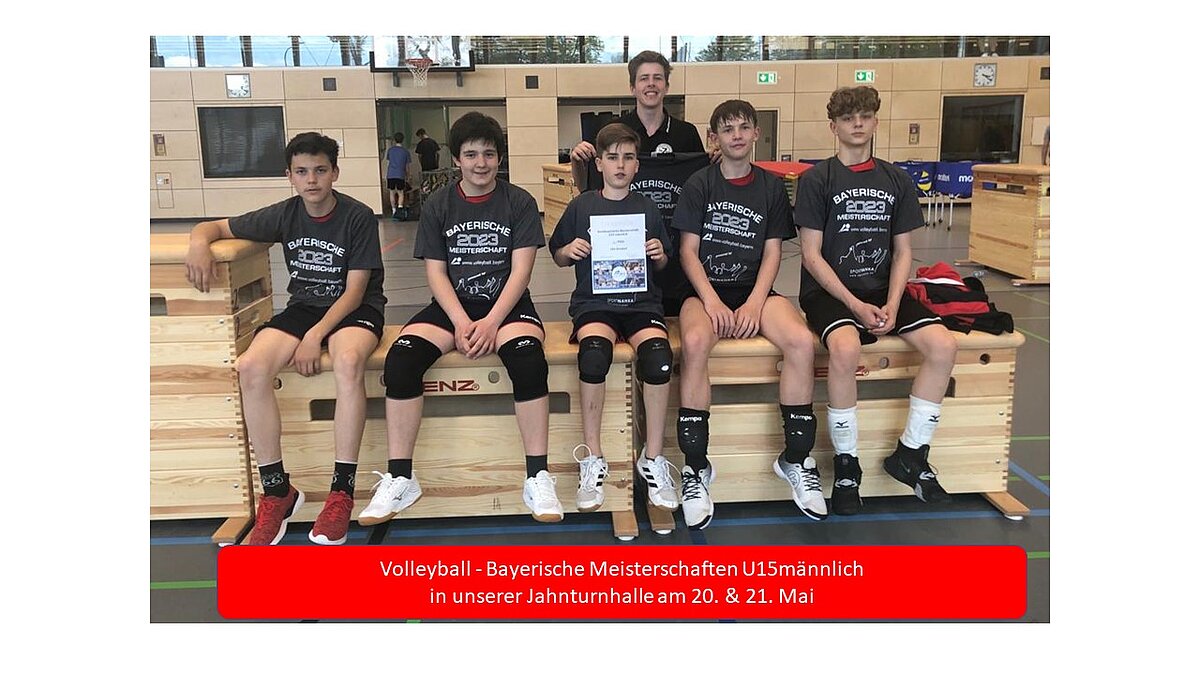 Bayerische Meisterschaften U15m Zuhause